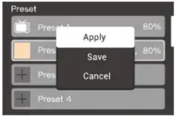 GODOX Knowled MG2400BI - Paramètres préexistants - 1
