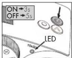 Swarovski AX Visio - ENCENDIDO DEL DISPOSITIVO Sørg for, at batteriet ikke er tilgaardket under opladningen.   
- Vaer især opmaerk som pa usaedvanlige temperaturlstig ninger. Batteriel ma ikke varre varmt at rere ved under opladning. - 1