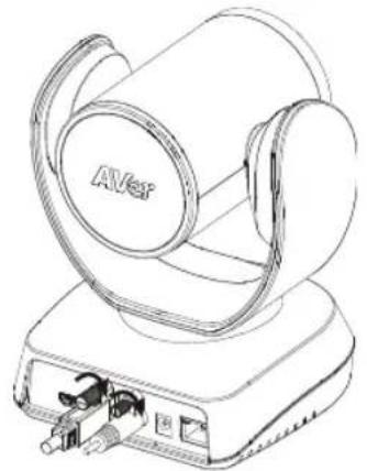 AVer CAM520 Pro3 - 连接必要的缆线。 - 1