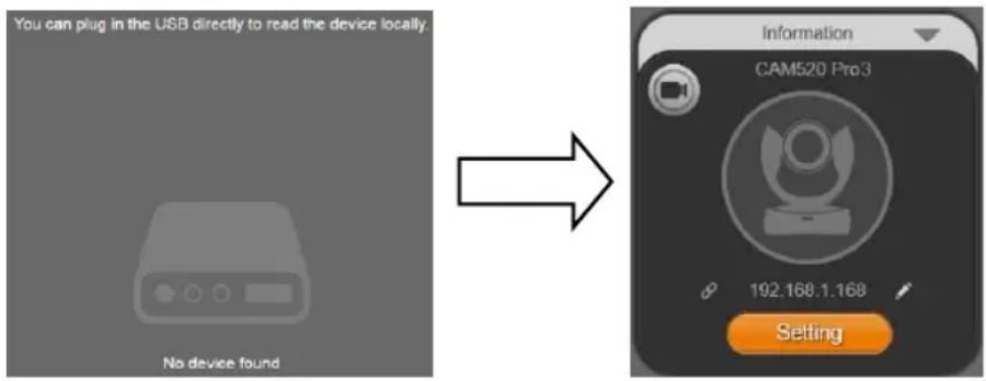 AVer CAM520 Pro3 - Making a Connection through the Browser - 1