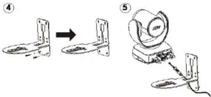 AVer CAM520 Pro3 - Wall Mount Installation - 2