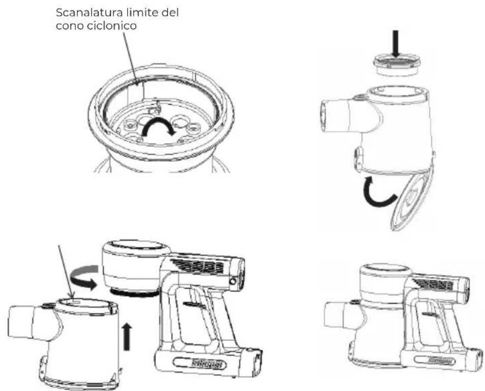 Prixton Flex Ultimate - Pulizia dell'aspiratore - 1