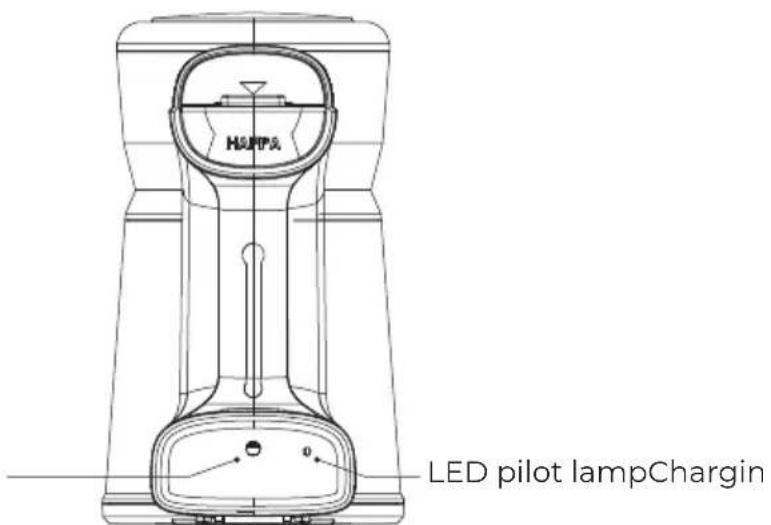 HAPP 40° LED pilot lampChargin