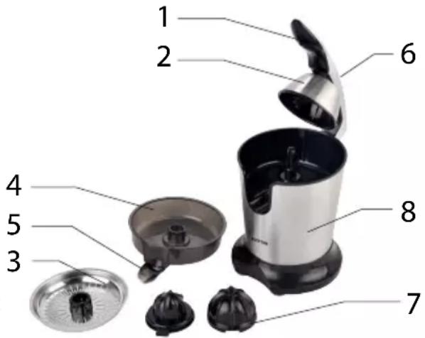 Prixton BIO XP4 - Especificações técnicas: - 1