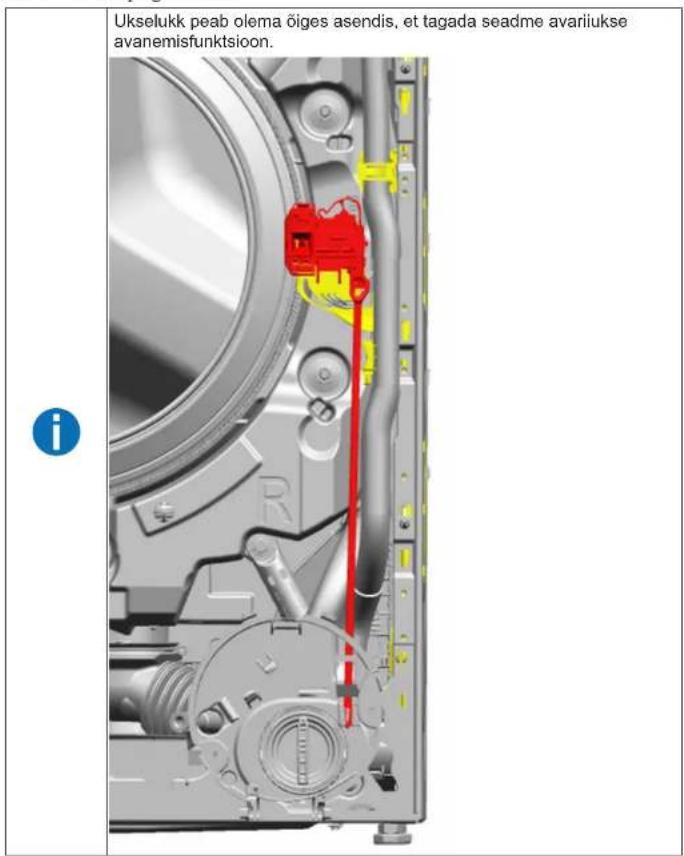 SIEMENS WG44G2F9CH - Ukseluku paigaldamine - 1