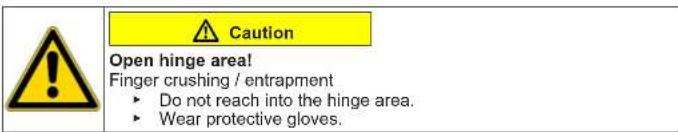 SIEMENS WG44G2F9CH - Replacing door components - 2