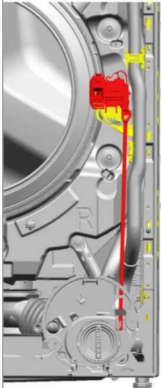SIEMENS WG44G2F9CH - Montaz blokady drzwi - 1