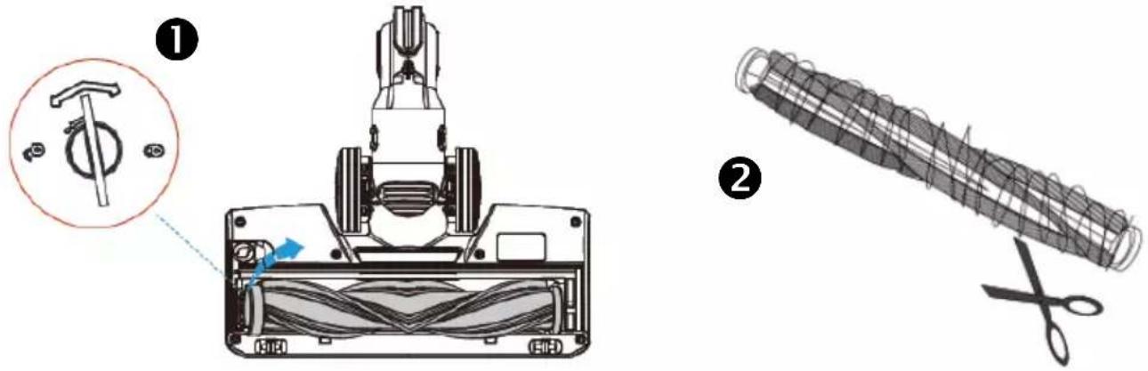 Haeger Venus Plus 600 VC-600.047A - Limpieza del cepillo giratorio - 1