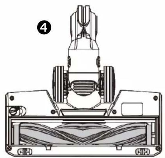 Haeger Venus Plus 600 VC-600.047A - Kaθαρισμός περιστρεφόμενης βούρτας - 3