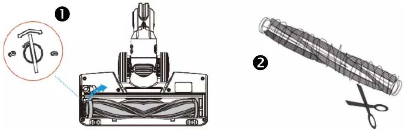 Haeger Venus Plus 600 VC-600.047A - Nettoyage des brosses rotatives - 1