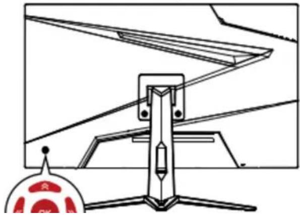 MSI G27C3F - Bouton de navigation - 1