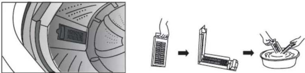 COMFEE CLTW16M1AMG - • Filtre à charpie propre - 1