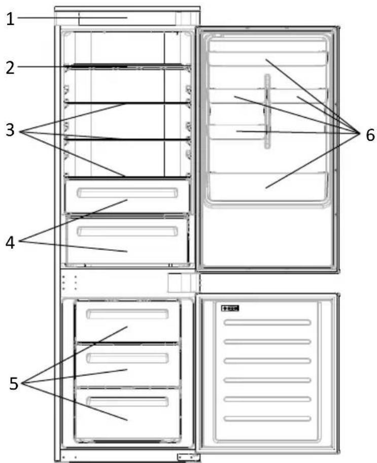 CANDY CBT5518DWK - PRODUCT DESCRIPTION - 1