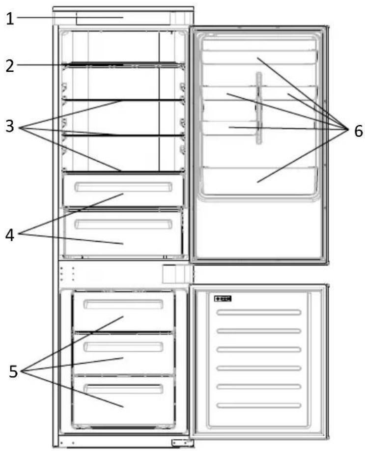 CANDY CBT5518DWK - TUOTEKUVAUS - 1