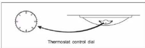 CANDY CCG1S 518EWX - Temperature setting - 1