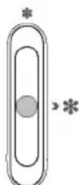 CANDY CCH1T518DW - Temperature setting of the Freezer Compartment - 7