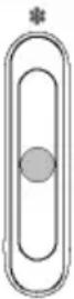 CANDY CCH1T518DW - Temperaturinnstilling av fryseseksjonen - 5