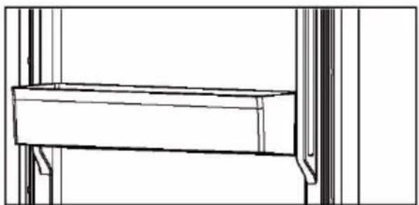 CANDY CCQP4T618CX - Balcon de porte amovible - 1