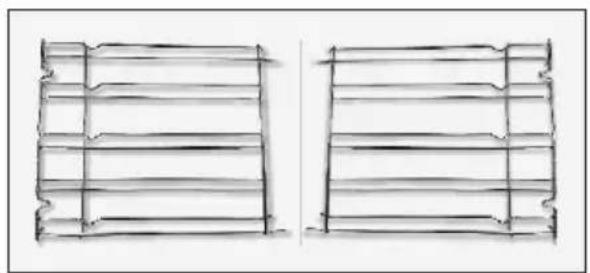 CANDY FCT686NR - Lateral wire grids - 1