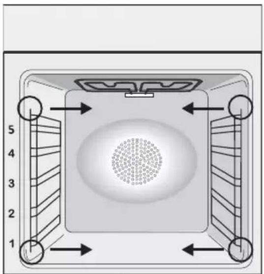 CANDY PCI27XCHW6LX - REMOVAL AND CLEANING OF THE SIDE RACKS - 1