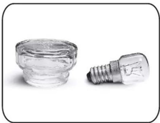 CANDY FCT615NRWF - CHANGING THE BULB - 4