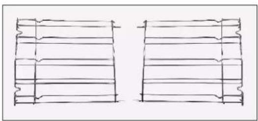 CANDY FCT615NRWF - Lateral wire grids - 1