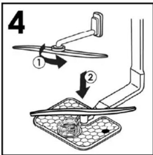 CANDY CF 4E7F0W - Cleaning the appliance's interior - 4