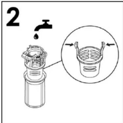 CANDY CF 4E7F0W - (Fig. A "4") - 2