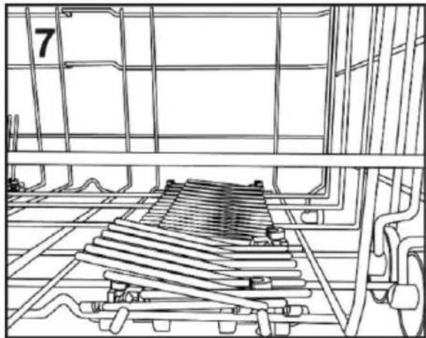 CANDY CF 4E7F0W - Foldable racks (only on some models) - 3