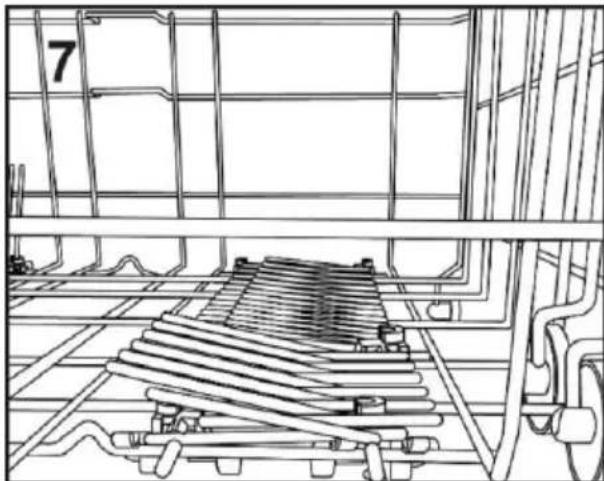 CANDY CF 4E7F0W - Supports pliables (uniquement sur certains modèles) - 3