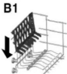 CANDY CS 4E3DFX - Using the upper basket - 4