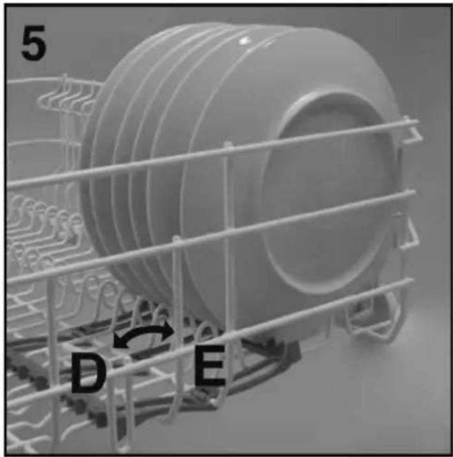 CANDY CS 4E3DFX - Using the lower basket - 3