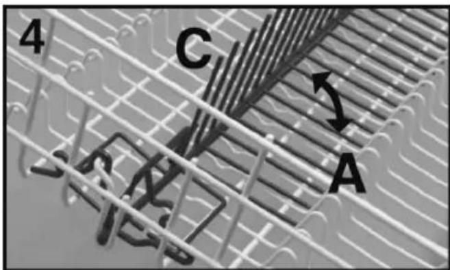 CANDY CS 4E3DFX - Using the lower basket - 2