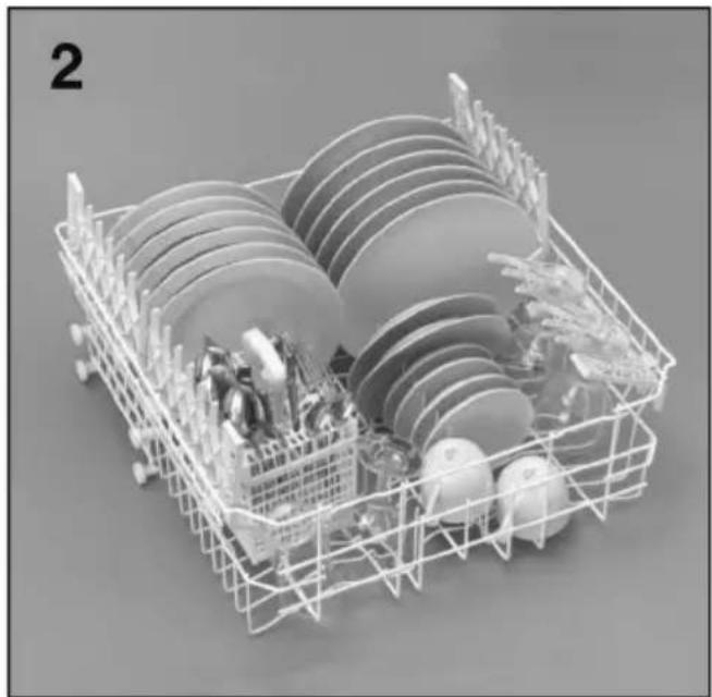 CANDY CS 4E3DFX - Using the upper basket - 6