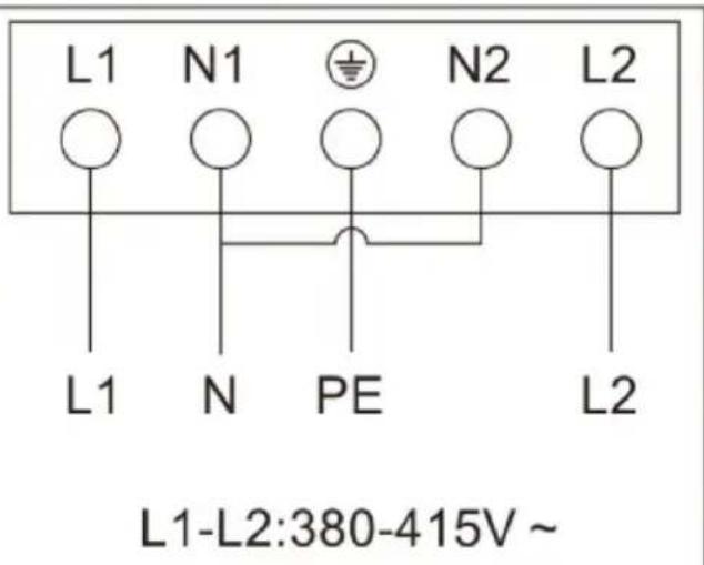 CANDY PCI30BCI642CBB - Σύνδεση της εστίας στην παροχή δικτύου ρεύματος - 2