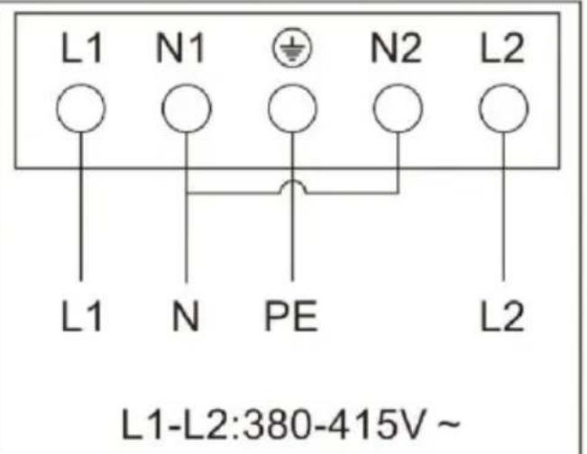 CANDY PCI30BCI642CBB - Podłączanie płyty do zasilania sieciowego - 2