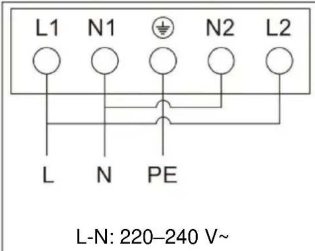 CANDY PCI30BCI642CBB - Plīts virsmas savienošana ar elektrotīklu - 1