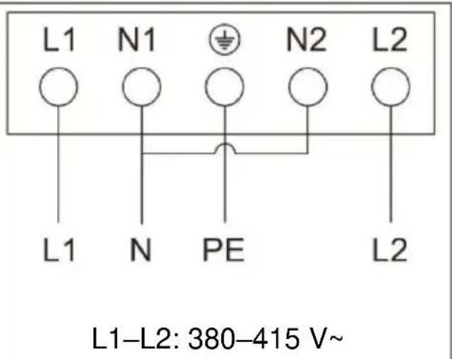 CANDY PCI30BCI642CBB - Kaitlentès prijungimas prie maitinimo tinklo - 2