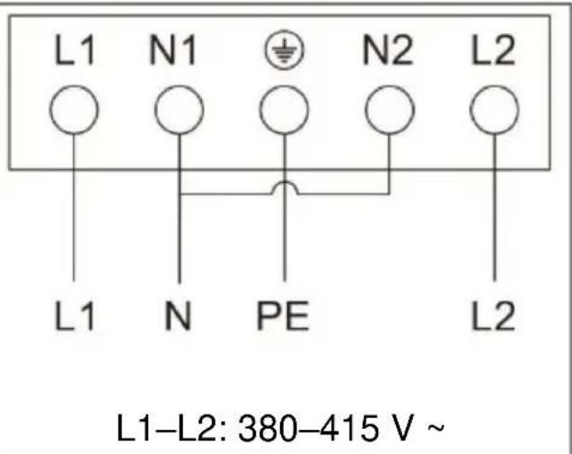 CANDY PCI30BCI642CBB - Pliidiplaadi ühendamine toitevõrguga - 2