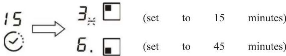 CANDY PCI30BCI642CBB - If the timer is set on more than one zone: - 1