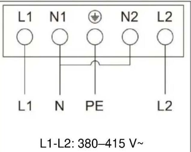 CANDY PCI30BCI642CBB - Plīts virsmas savienošana ar elektrotīklu - 2
