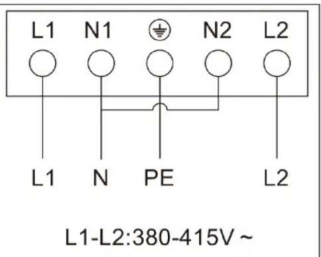 CANDY PCI30BCI642CBB - Conectar la placa a la red eléctrica - 2