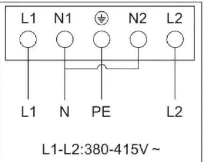 CANDY PCI30BCI642CBB - A főzőlap csatlakoztatása a hálózati tápellátáshoz - 2