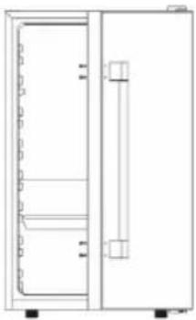 CANDY CWC 021 M/NF - PUXADOR EXTERNO - 3