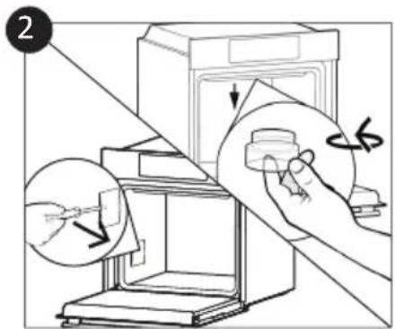 CANDY FCM665VX - Changing the Bulb (depends on model) - 2