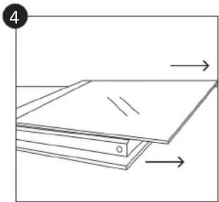 CANDY FCM665VX - Removal and Cleaning of the Glass Door (depends on model) - 4