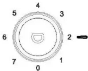 CANDY CDH1S313EW - Temperatuurinstelling - 1