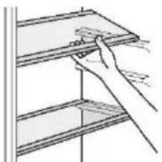 CANDY CDH1S313EW - Uitneembare planken - 1