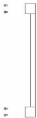 CANDY CWC 154 EEL/NF - EXTERNAL HANDLE - 2