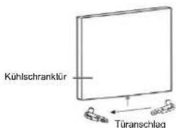 CANDY CDG1S514EWK - Türanschlag ändern - 8